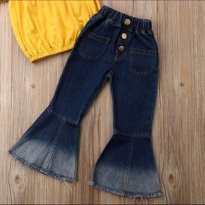 Kids Bell Bottom Jeans 4T/5T